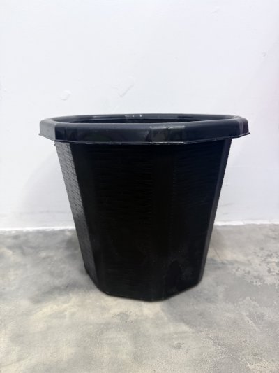 419#กระถางต้นไม้พิลิแกน-ดำ 12 ชิ้น /โหล ราคา 25 บาท