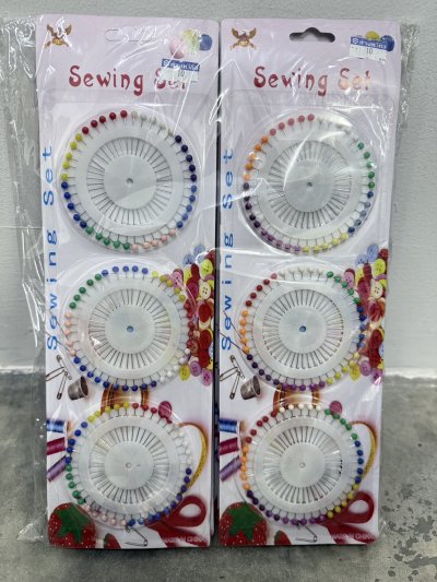 TL-14190#เข็มหมุด 12 ชิ้น /โหล ราคา 10บาท