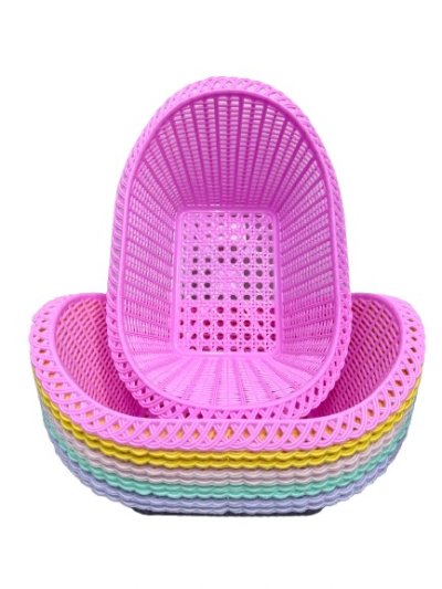 NO.805#ตะกร้าเอนกประสงค์ 12 ชิ้น /โหล ราคา 10 บาท