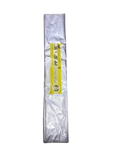 ถุงร้อนPPตรามงกุฏ 30*50    10 แพ็ค /มัด ราคา 35 บาท