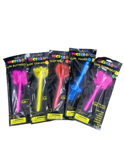 ZJ-41454#คฑาเรืองแสง 12 ชิ้น /โหล ราคา 10 บาท
