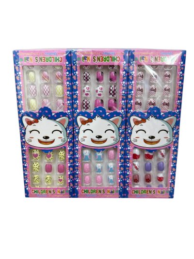 LY-85490#เล็บปลอม 12 ชิ้น /โหล ราคา 10 บาท