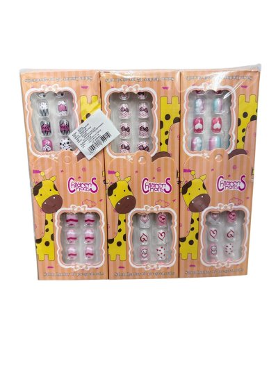 LY-85491#เล็บปลอม 12 ชิ้น /โหล ราคา 10 บาท