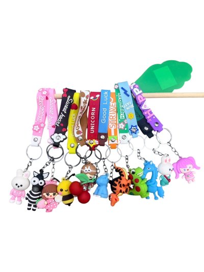 LY-87318#พวงกุญแจ 12 ชิ้น /โหล ราคา 10 บาท