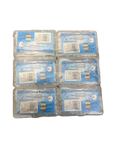 PL-9187#ไหมขัดฟัน 50pc.12ชิ้น /แพ็คราคา 10 บาท
