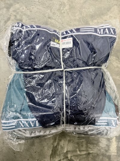 กางเกงในผู้ใหญ่MAXX ขาเว้ายางโยว์ F,L,XL 12ตัว /แพ็ค ราคา 25 บาท