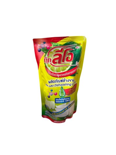 น้ำยาล้างจานกุ๊กลีโอ ถุงเติม 420x36   36 ถุง /แพ็ค ราคา 10 บาท