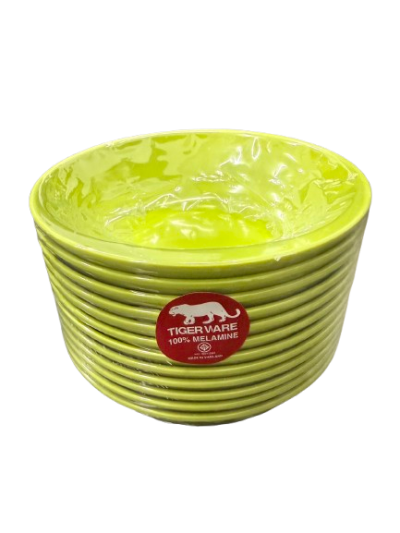 B9102-7.5#ชามใบบัว 7.5นิ้ว  สีเขียว12ชิ้น /โหล ราคา 25 บาท