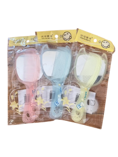 40774#กระจก+หวี 12ชิ้น /โหล ราคา 10 บาท