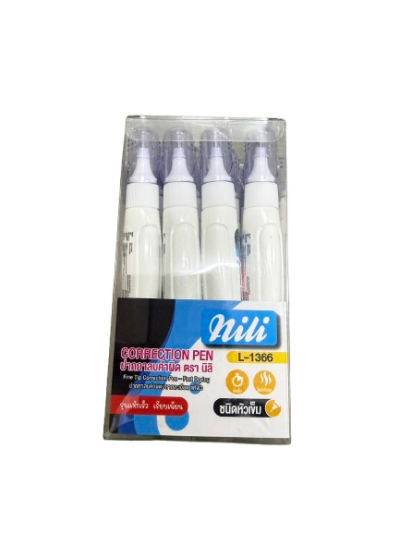 L-1366#ปากกาลบคำผิด 12ชิ้น /โหล ราคา10 บาท
