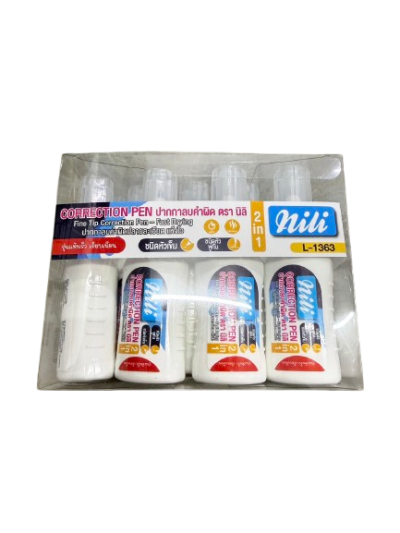 L-1363#ปากกาลบคำผิด 12ชิ้น /โหล ราคา 10 บาท