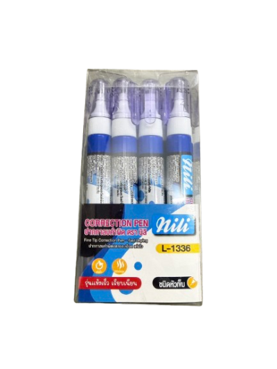 L-1336#ปากกาลบคำผิด 12ชิ้น /โหล ราคา 10 บาท