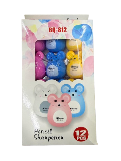 89555#กบเหลาดินสอ 12ชิ้น /โหล ราคา 10 บาท