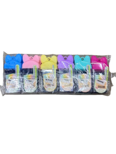 83133#กิ๊บดำแบบหยัก 12ชิ้น /โหล ราคา 10 บาท
