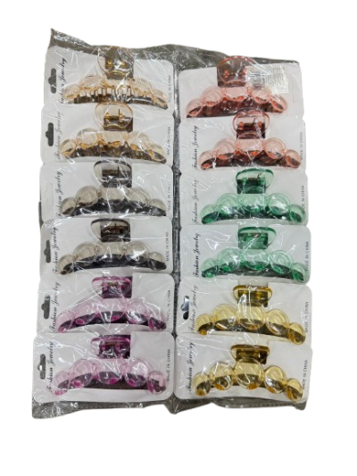 81545#กิ๊บหนีบผม 12ชิ้น /โหล ราคา 10 บาท