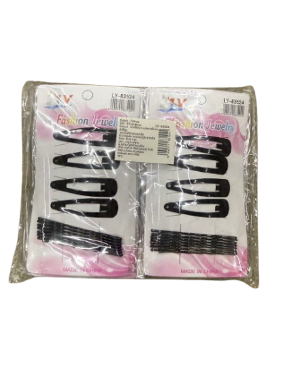 LY-83524#กิ๊บติดผม คละแบบ 12ชิ้น /โหล ราคา 8 บาท