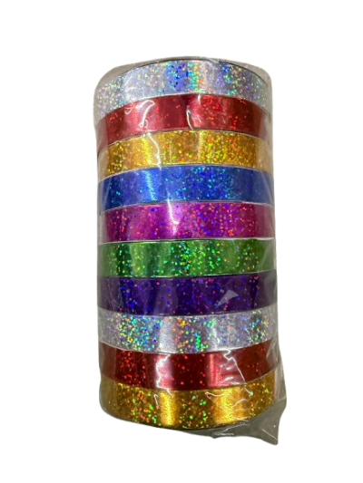23776#ริบบิ้น(ม้วนเล็ก) 12ชิ้น /โหล ราคา 10 บาท