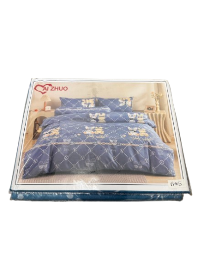 CD-06-1#ผ้าปูที่นอนคละลาย 6ฟุต 6088