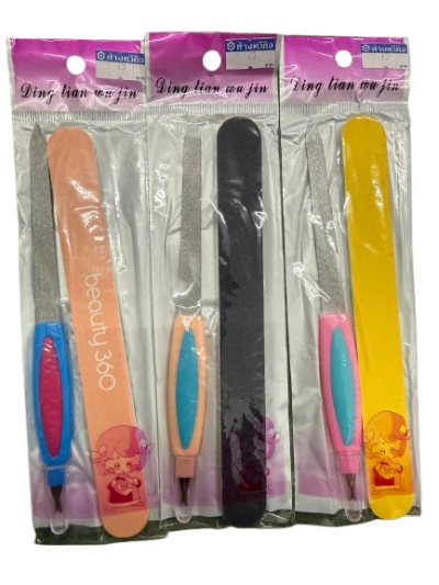LY-85719#ตะไบเล็บ 12ชิ้น /โหล ราคา 15 บาท