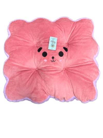 B-68053#เบาะรองนั่งบิสกิตสี่เหลี่ยมขอบนุ่ม 45*45cm.