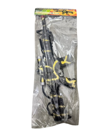 909C#ปืนM16 ลายทหารเลเซอร์มีเสียง+ไฟ./SR