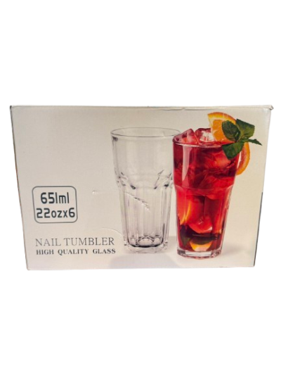 ZC-91037#แก้วน้ำ 1กล่อง/6ใบ ราคา 45 บาท