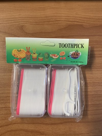 A075-36#ไหมขัดฟัน2กล่อง 12ชิ้น/แพ็ค ราคา20บาท