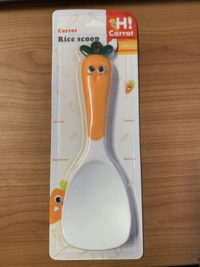 J076-08#ทัพพีตักข้าวแฟนซี 12ชิ้น/แพ็ค ราคา20บาท