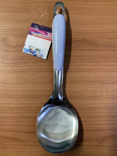 A042-48  ทัพพีเลสด้ามสี 12ชิ้น/แพ็ค ราคา20บาท