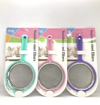 A286-09#กระชอนเลส 12เซน 12ชิ้น/แพ็ค ราคา20บาท