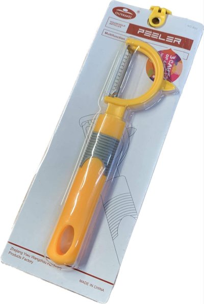 A042-78 ปอกผักด้ามสีหนา 12ชิ้น/แพ็ค ราคา20บาท