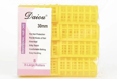 A204-02#โรลมั้วนผม 12ชิ้น/แพ็ค ราคา20บาท