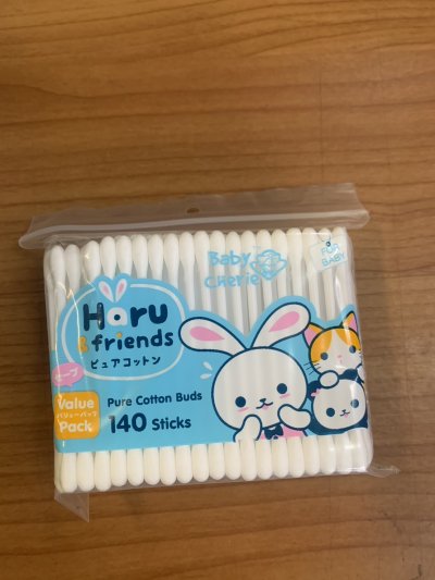 คัตตัทบัทCBS 140ก้านBABY CHERIE 12ชิ้น/แพ็ค ราคา10บาท