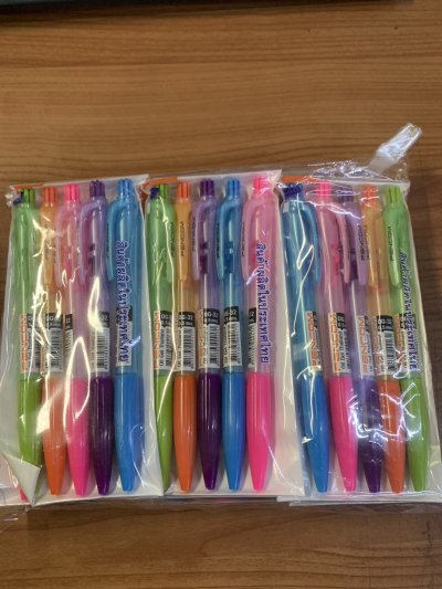 ปากกาหมึกน้ำมันOG32แฟนซี(แพ็ค 5) บรรจุ12ชิ้น/แพ็ค ราคา20/ชิ้น