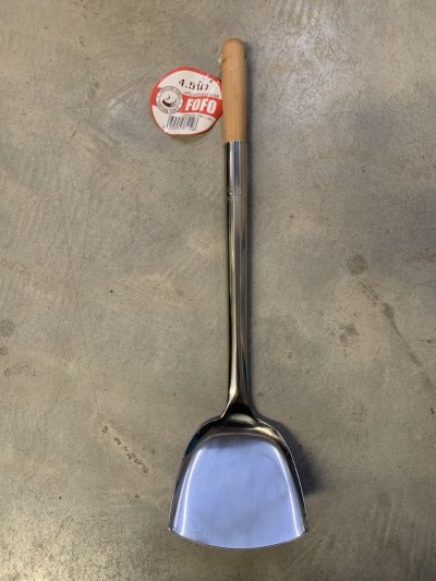 SI303# No.3 ตะหลิวด้ามไม้ 4.5นิ้ว 12ชิ้น/แพ็ค ราคา100บาท