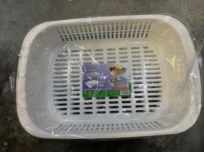 B-603 กระจาดวงรี บรรจุ12ชิ้น/แพ็ค ราคา25บาท/ชิ้น