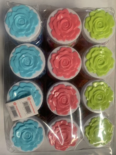 ยางกล่องเหลี่ยม-L คละสี บรรจุ12ชิ้น/แพ็ค ราคา20บาท/ชิ้น