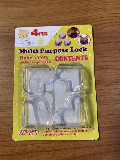 A038-212#ยางกันมุมโต๊ะ บรรจุ 12ชิ้น/แพ็ค ราคา 20บาท/ชิ้น