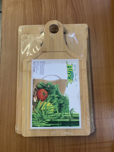 A041-17#เขียงไม้ 12ชิ้น/แพ็ค ราคา189บาท