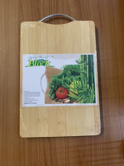 A041-07 เขียงไม้ 12ชิ้น/แพ็ค ราคา79บาท