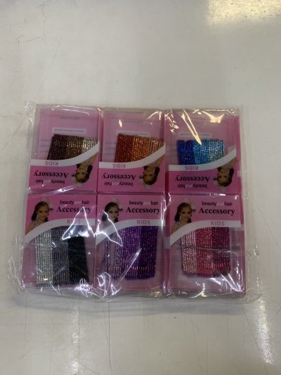 83125#กิ๊บกากเพชร 5cm. 12ชิ้น/แพ็ค ราคา15บาท