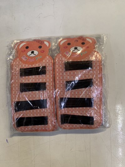 83618#กิ๊บดำแผงแบบเรียบ 5+6cm 1*36pcs 12ชิ้น/แพ็ค ราคา10บาท