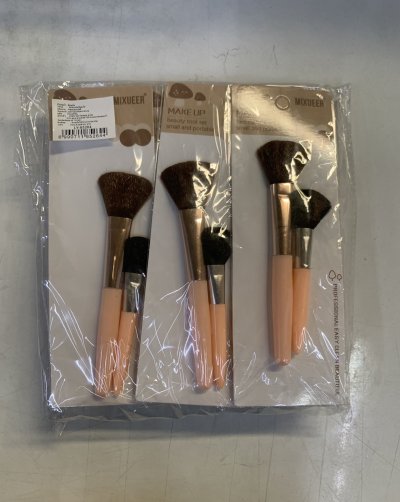 85264#แปรงปัดแก้ม15CM+10CM 1*2 12ชิ้น/แพ็ค ราคา20บาท