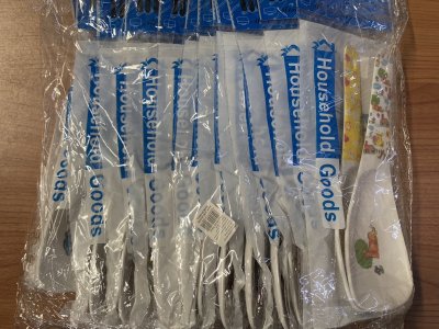 PL-6808-1/6808-2#ทัพพีตักข้าว 12ชิ้น/แพ็ค ราคา20บาท