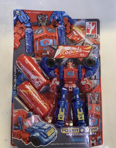 SD178#หุ่นโรบอทแปลงร่างคละแบบแผง