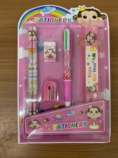 A197-04 ชุดดินสอ +ยางลบแผงเกาหลี บรรจุ12ชิ้น/แพ็ค ราคา20บาท/ชิ้น