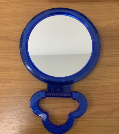 A159-06#กระจกทรงกลมขาตั้ง 12ชิ้น/แพ็ค ราคา20บาท