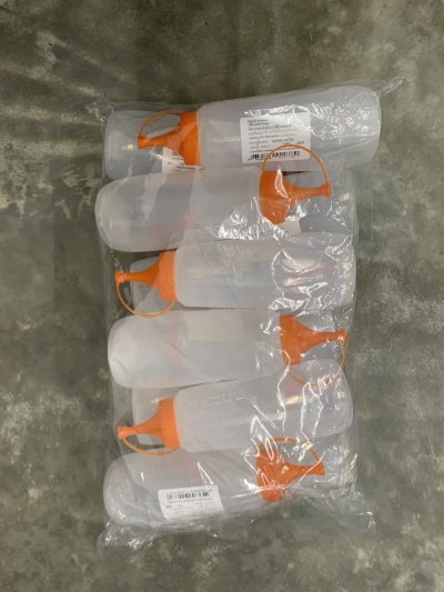 ขวดซ๊อสใส บรรจุ12ชิ้น/แพ็ค ราคา15บาท/ชิ้น