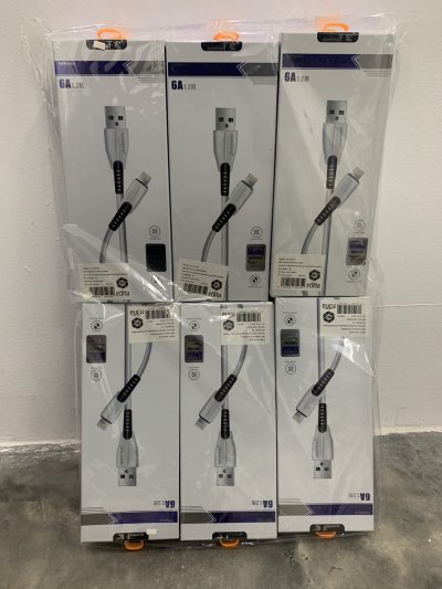 A040-41#สายชาร์จโทรศัพท์ 12ชิ้น/แพ็ค ราคา79บาท