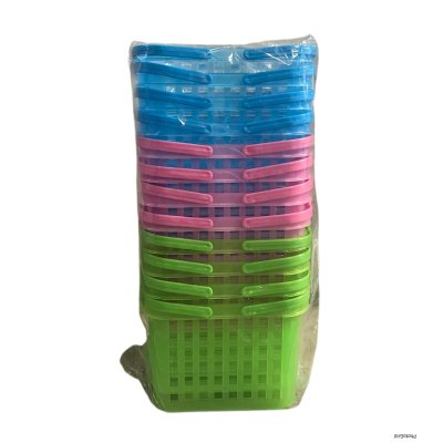 NO.224#ตะกร้า 12ชิ้น/แพ็ค ราคา20บาท